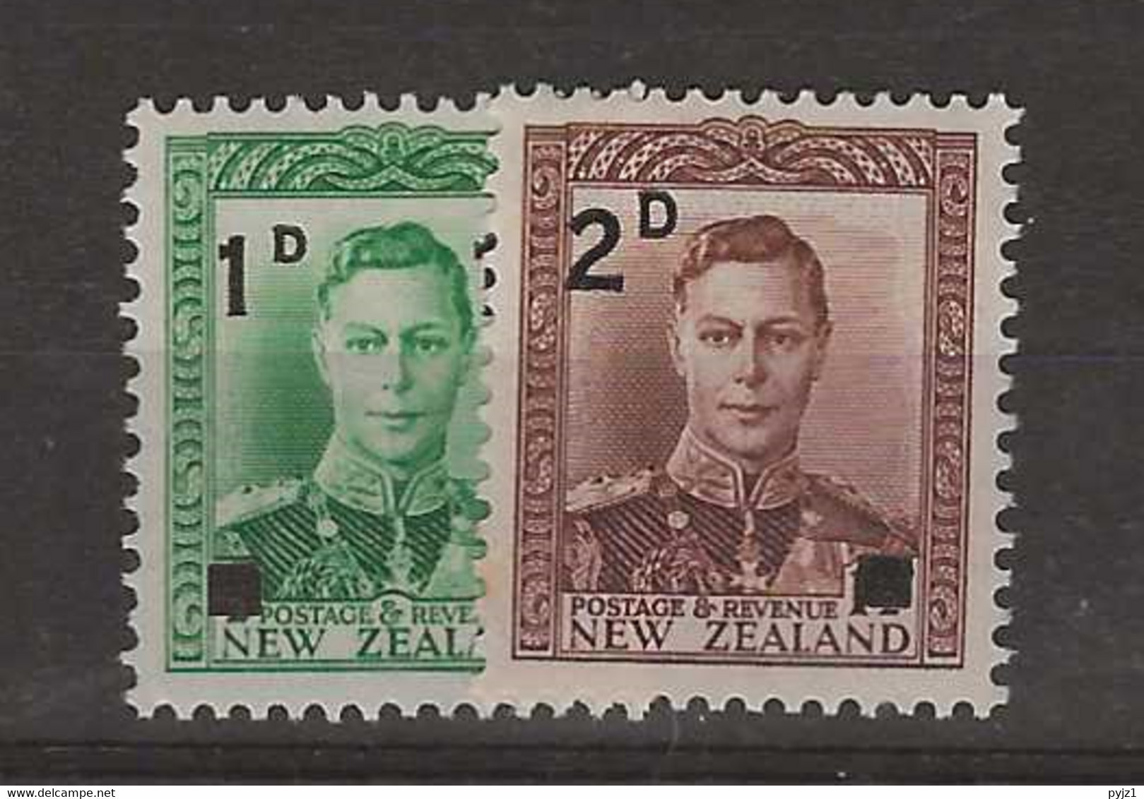 1940 MNH New Zealand Mi 268-69  Postfris** - Neufs