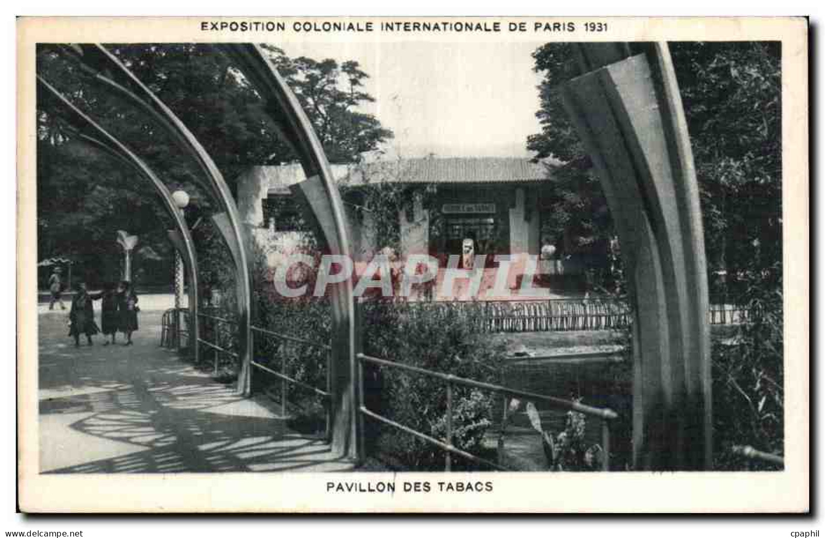 CPA Exposition Coloniale Internationale De Pavillon Des Tabacs - Exhibitions