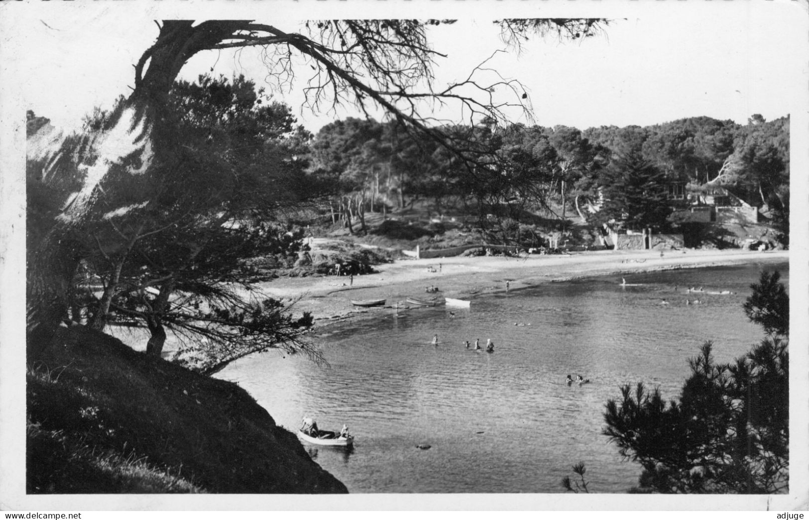 CPA-83- LA SEYNE-sur-MER - Plage De Fabrégas - Ed. Bouvet S&P N°  311 * 2 Scans - La Seyne-sur-Mer