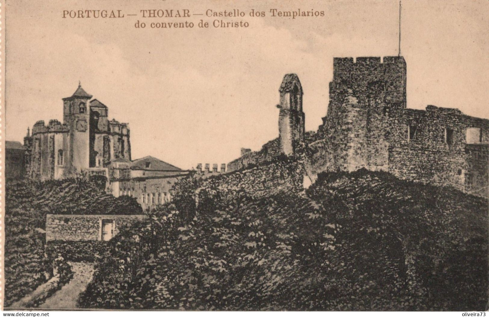 TOMAR - THOMAR - Castelo Dos Templários Do Convento De Cristo  - PORTUGAL - Santarem