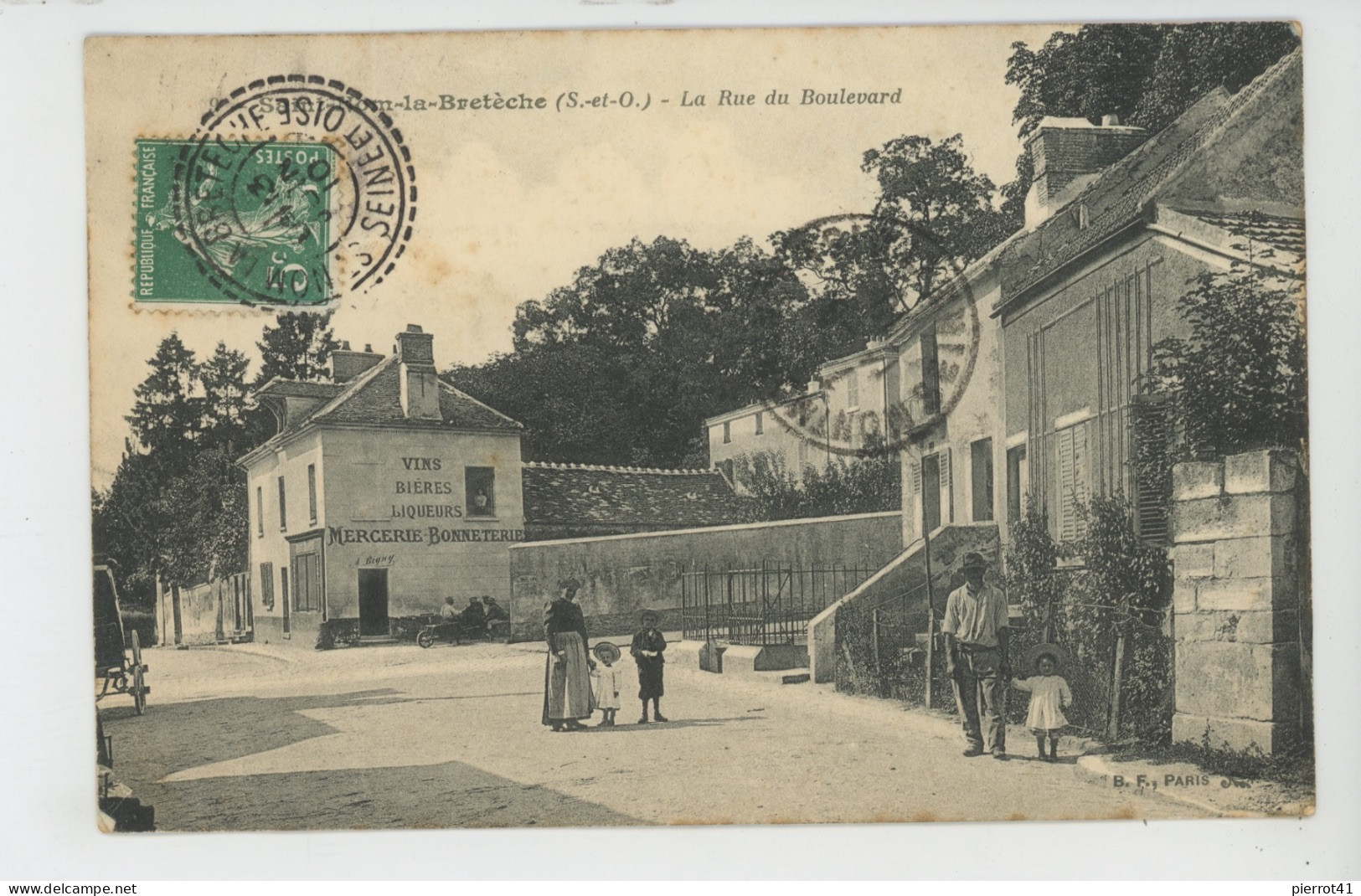 SAINT NOM LA BRETECHE - La Rue Du Boulevard - St. Nom La Breteche