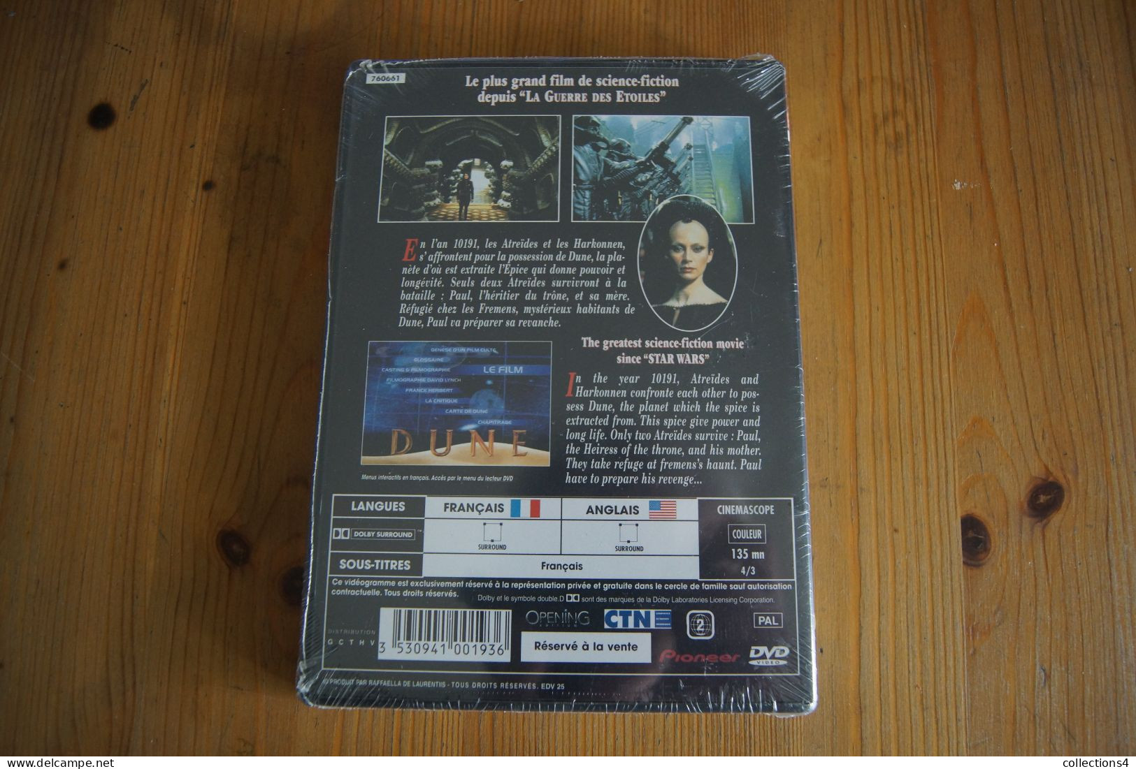 DUNE DAVID LYNCH DVD NEUF SCELLE  KYLE MAC LACHLAN STING SORTIE 1984 - Sciences-Fictions Et Fantaisie