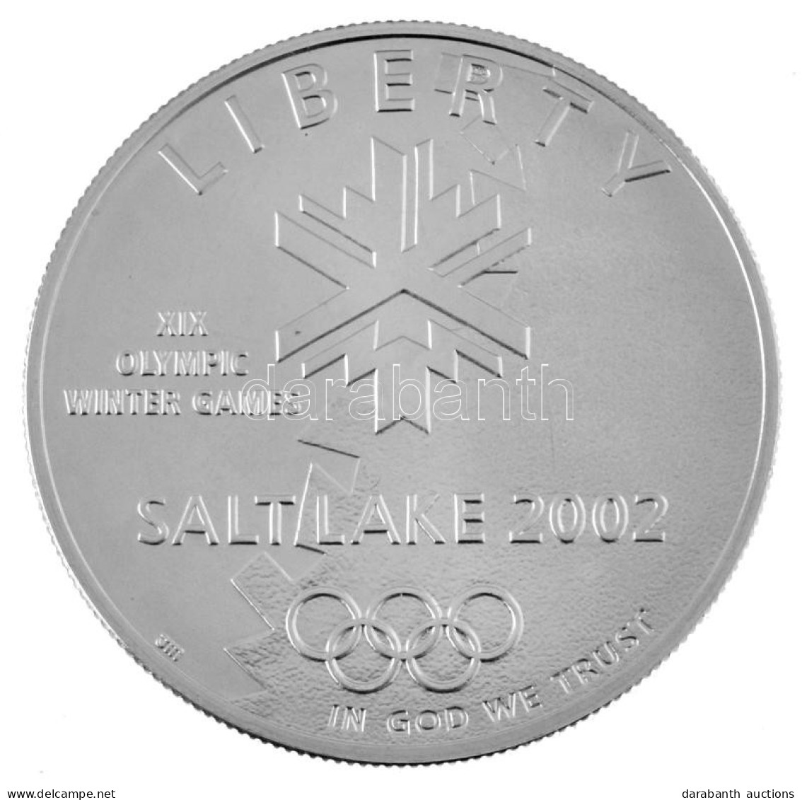 Amerikai Egyesült Államok 2002P 1$ Ag "Téli Olimpia Salt Lake City" T:UNC USA 2002P 1 Dollar Ag "Winter Olympics Salt La - Non Classés