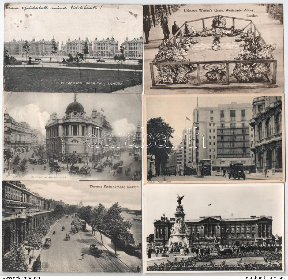 **, * LONDON - 40 Db RÉGI Angol Város Képeslap Szép állapotban / 40 Pre-1945 British Town-view Postcards In Nice Conditi - Unclassified