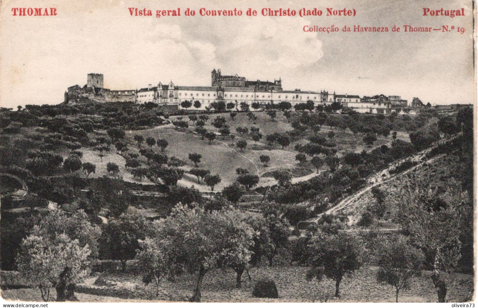 TOMAR - THOMAR - Vista Geral  Do Convento De Cristo  - PORTUGAL - Santarem