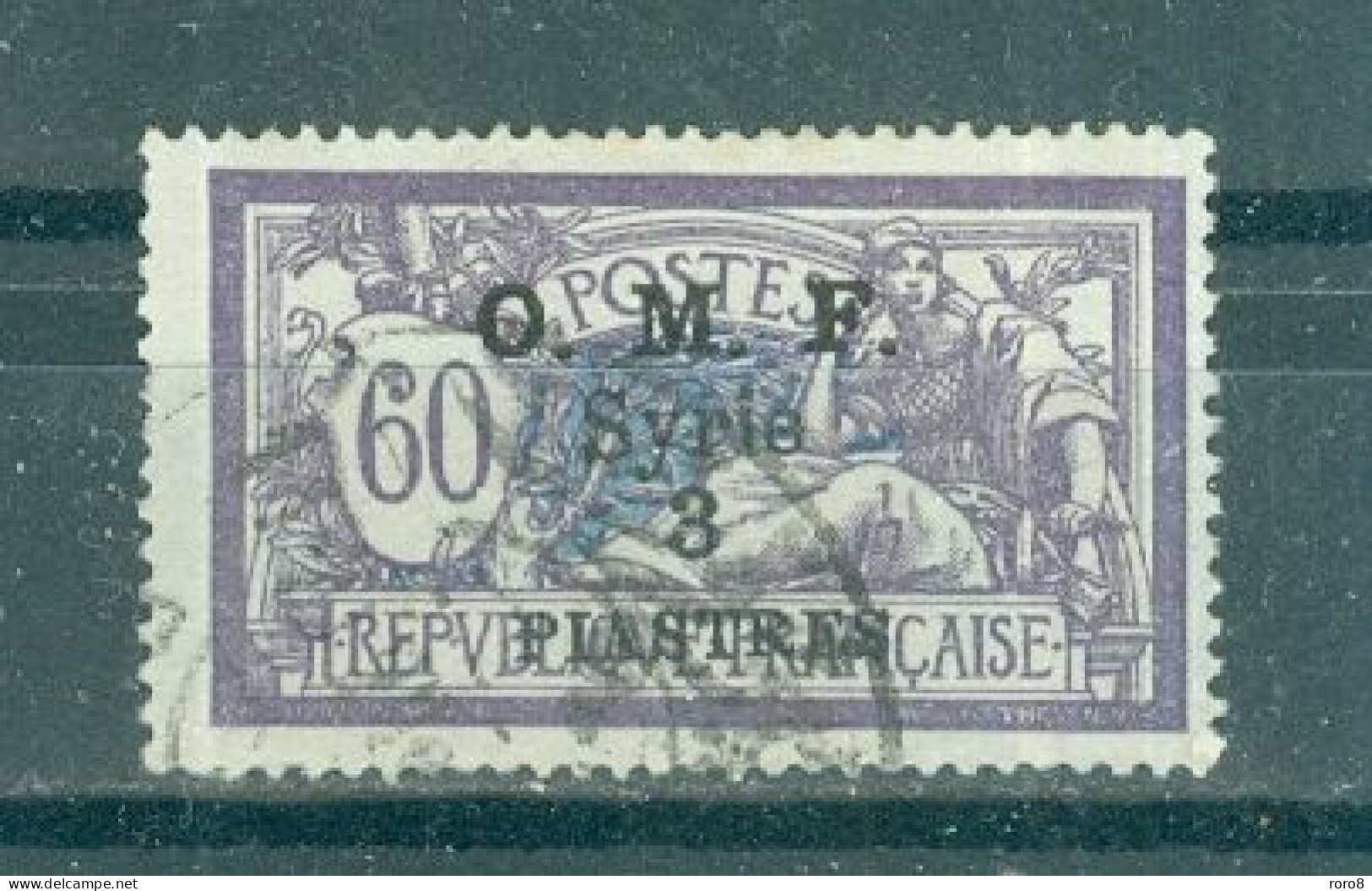 SYRIE - N°64 Oblitéré. T. De France De 1920-22 Surchargés. - Used Stamps