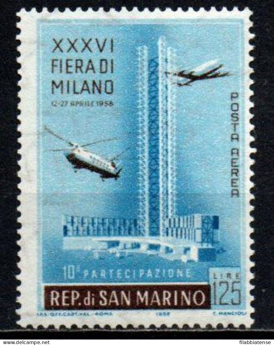 1958 - San Marino PA 118 Fiera Di Milano   +++++++ - Unused Stamps