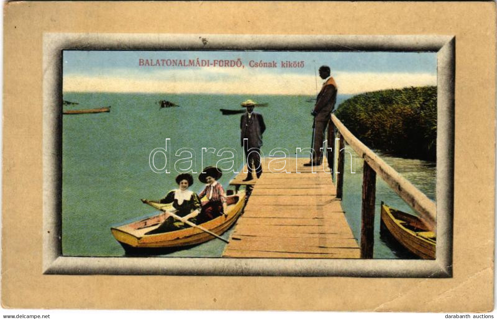 T3 1914 Balatonalmádi-fürdő, Csónak Kikötő (EB) - Non Classés