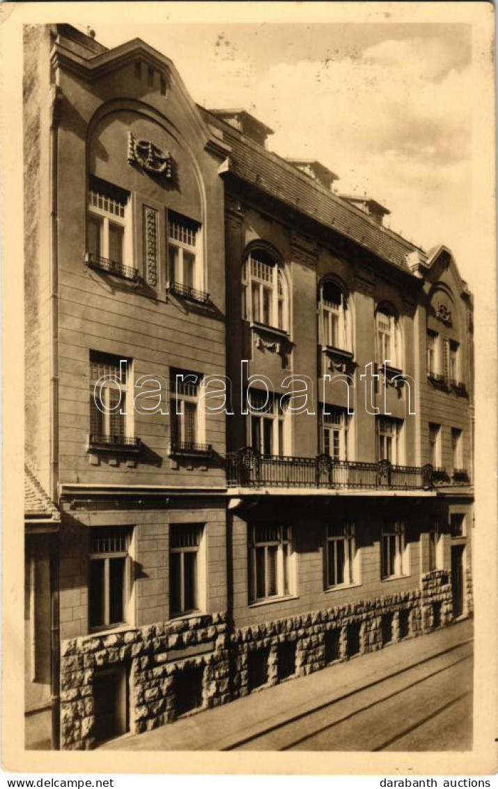 T2/T3 1936 Budapest VII. Professor Dr. Kopits Jenő Orthopediai Intézete és Saját Levele. Nyár Utca 22. (EK) - Non Classificati