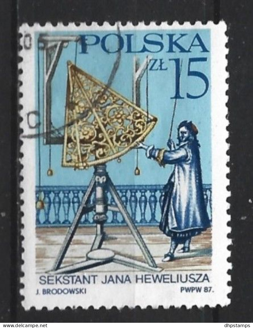 Polen 1987 J. Heveliut Y.T. 2924 (0) - Used Stamps