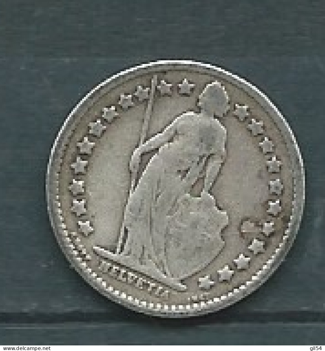 Suisse - Suisse. 1/2 Franc Helvetia Debout 1909  -  Pieb 25003 - 1/2 Franken