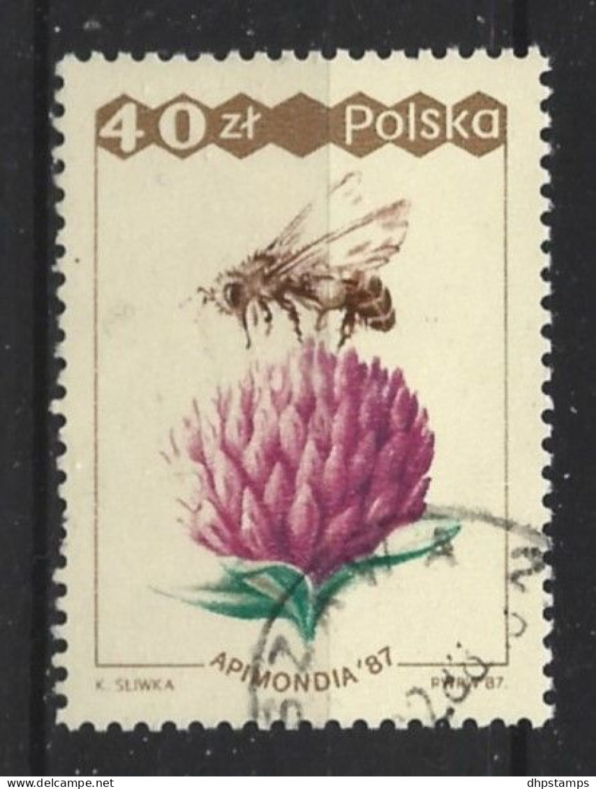 Polen 1987 Insect Y.T. 2919 (0) - Used Stamps