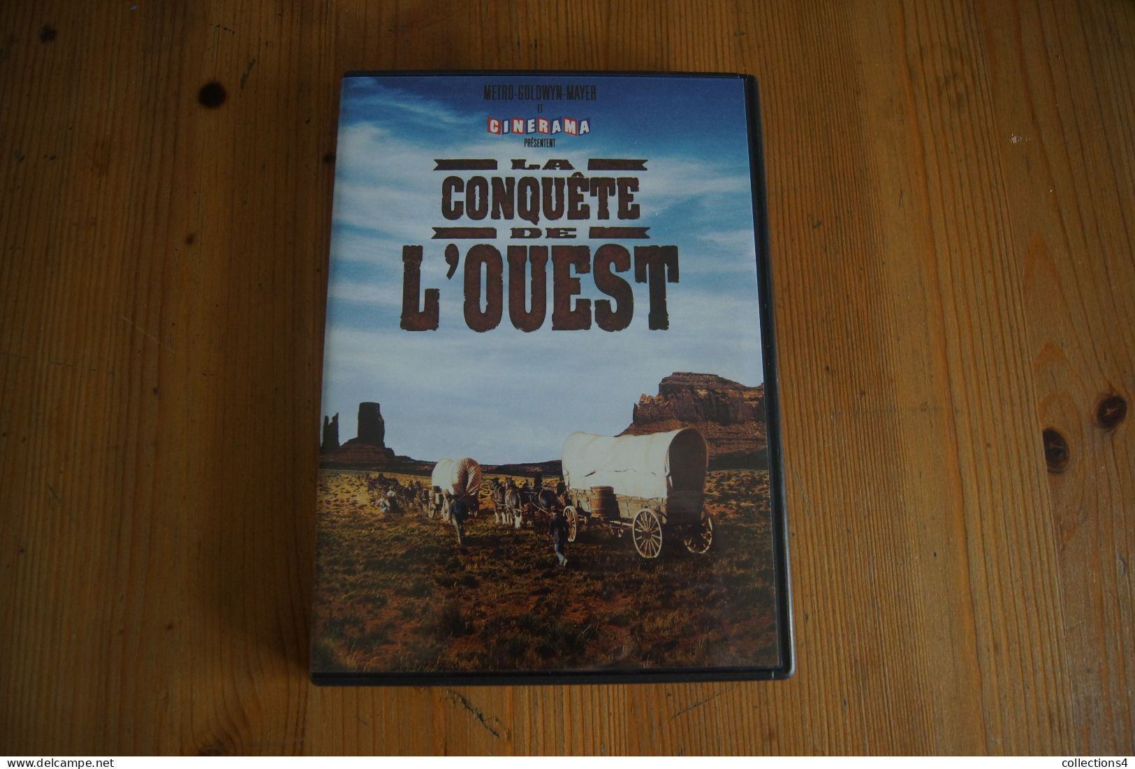 LA CONQUETE DE L OUEST HENRY HATHAWAY HENRY FONDA GREGORY PECK JOHN WAYNE JAMES STEWART ET + //  2 DVD  SORTIE  1962 - Western / Cowboy