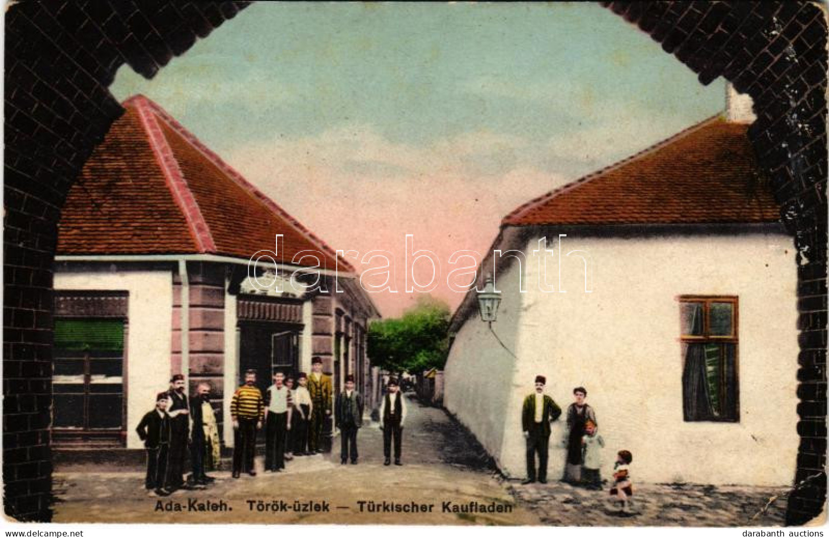 * T3 1914 Ada Kaleh, Török üzlet / Türkischer Kaufladen / Turkish Shop (EB) - Zonder Classificatie