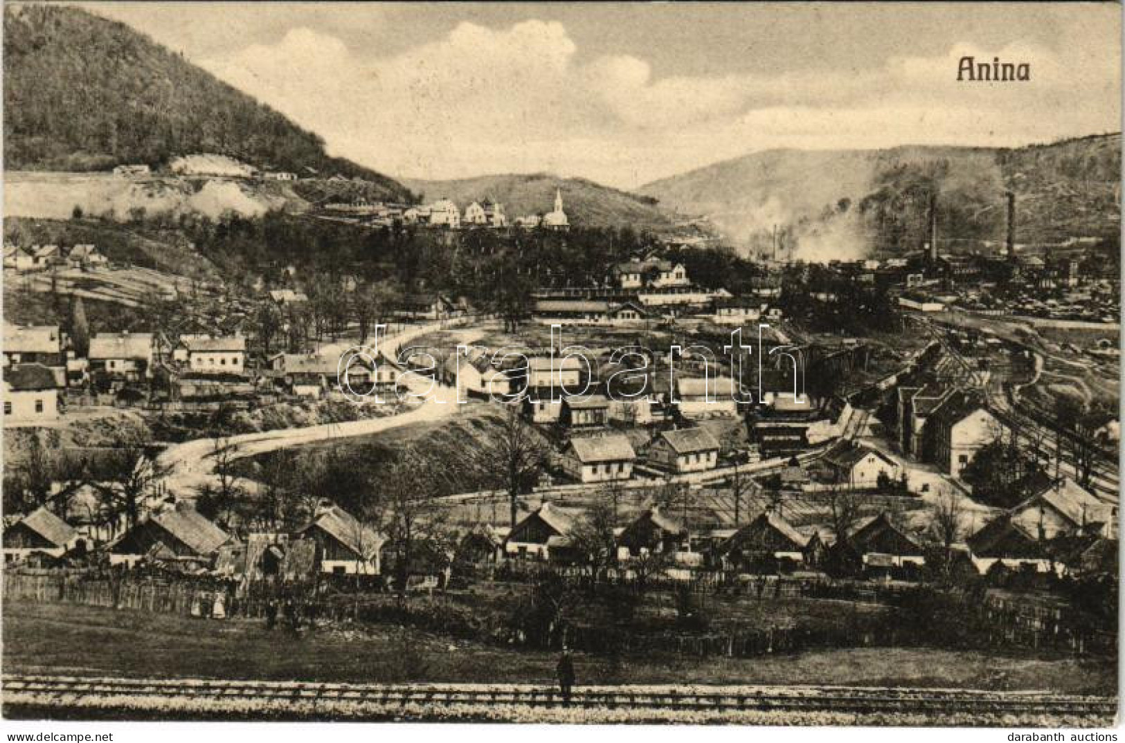 T2/T3 Anina, Stájerlakanina, Steierdorf; Látkép. Sigmund Hubert Kiadása / General View (EK) - Ohne Zuordnung