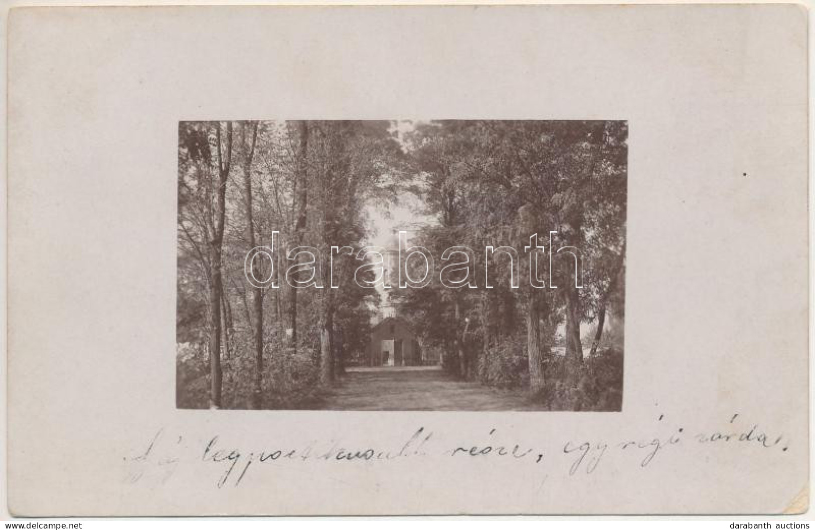 T2/T3 1911 Arad, Gáj Legpoétikusabb Része, Egy Régi Zárda, Ortodox Kolostor / Orthodox Monastery In Gai. Photo (EK) - Zonder Classificatie