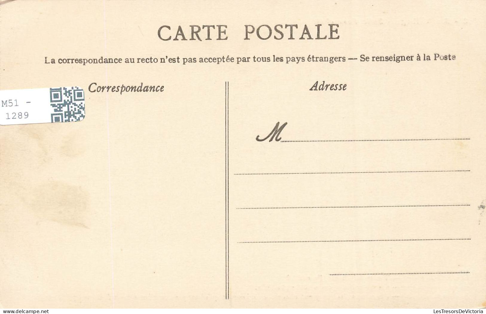 FANTAISIES - Au Village - Suite D'une Chute - Vieille Femme - Viel Homme - Carte Postale Ancienne - Other & Unclassified