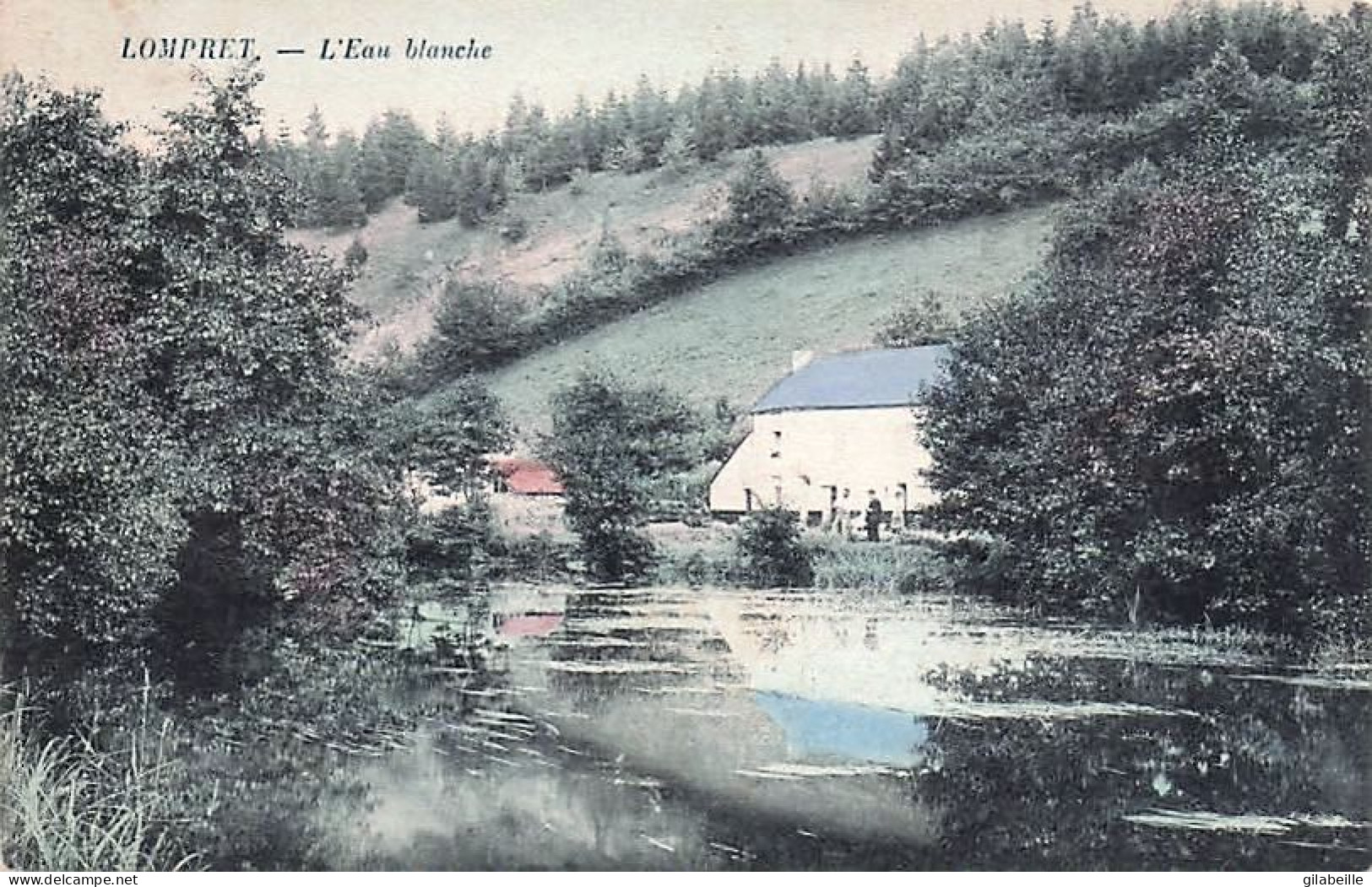 Chimay -  LOMPRET - L'eau Blanche - 1908 - Chimay