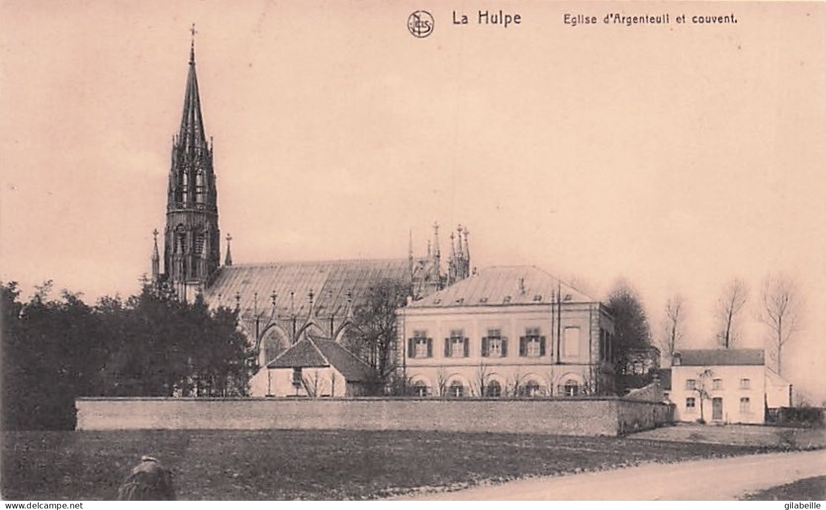 LA HULPE -  église D'Argenteuil Et Couvent - La Hulpe