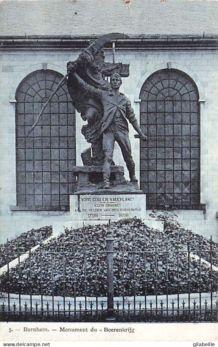 BORNEM - BORNHEM -  Monument Du " Boerenkrijg " 1908 - Bornem
