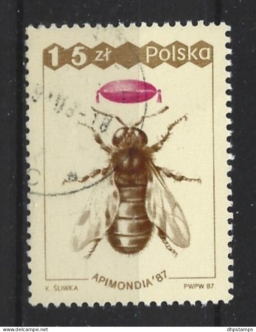 Polen 1987 Insect Y.T. 2917 (0) - Used Stamps