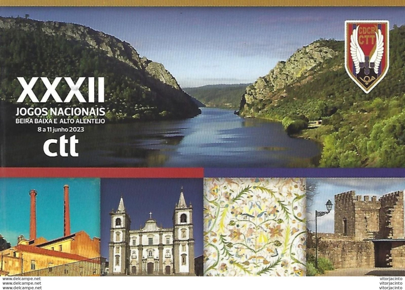 PORTUGAL - PAP N20g - XXXII CTT National Games - Date Of Issue: 2023-06-08 - Postwaardestukken