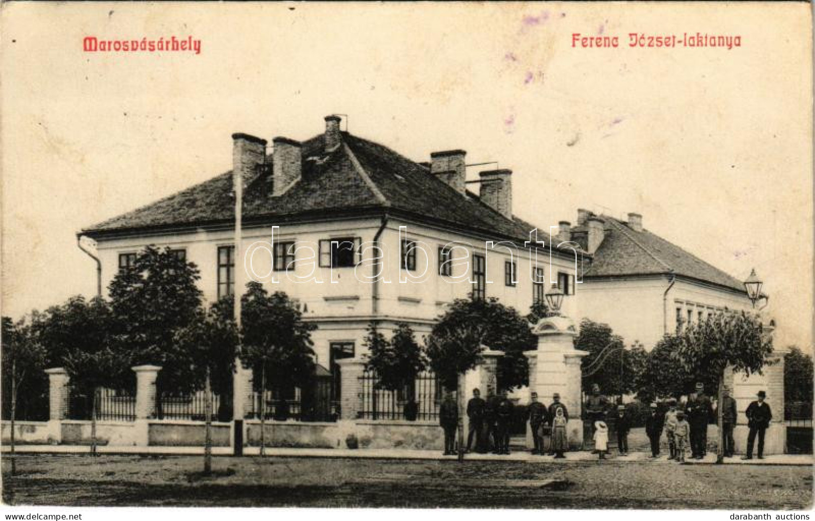 T2/T3 1909 Marosvásárhely, Targu Mures; Ferenc József Laktanya / K.u.K. Military Barracks (fl) - Unclassified