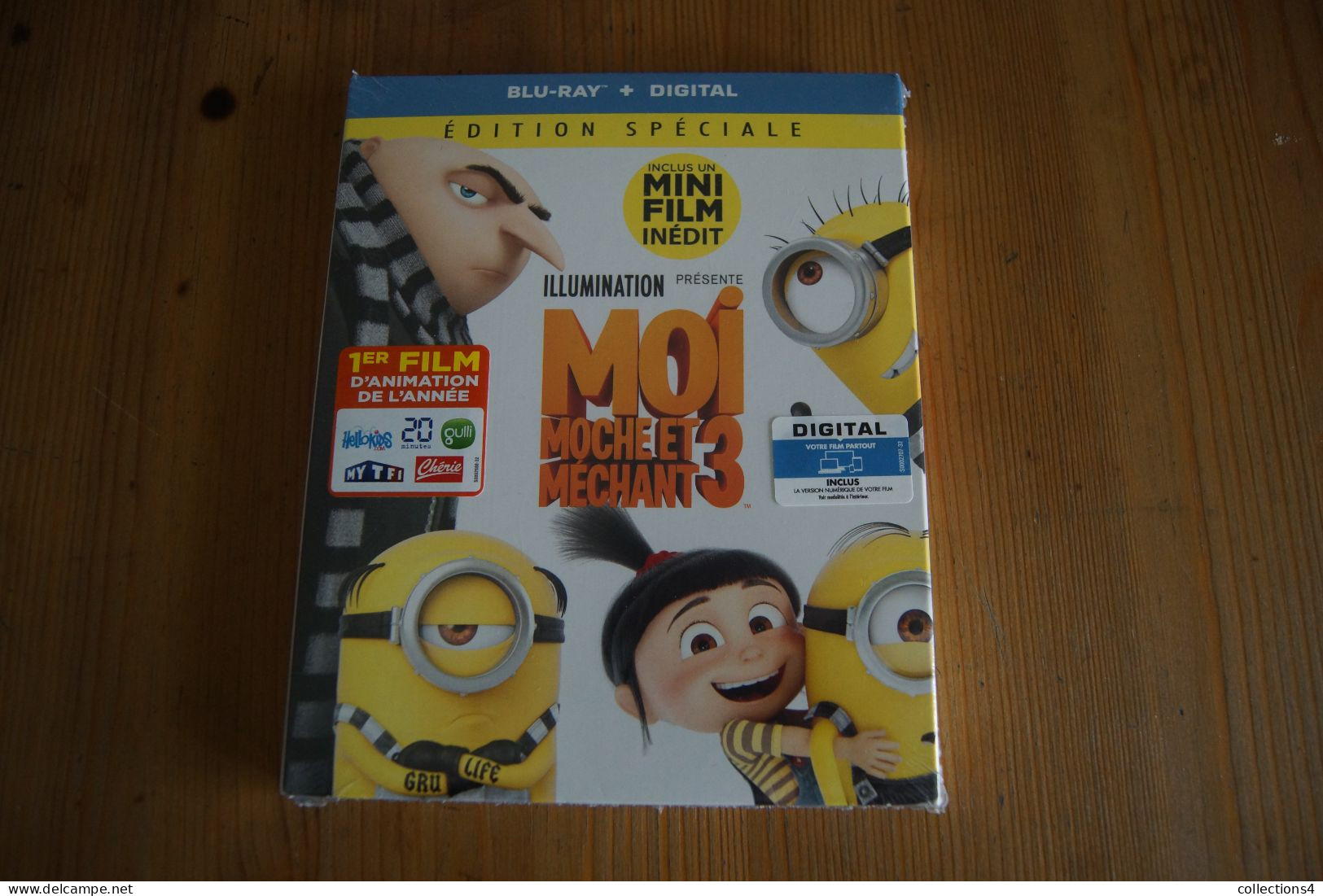 MOI MOCHE ET MECHANT 3 BLU RAY EDITION SPECIALE  NEUF SCELLE  SORTIE  2017 GAD ELMALEH - Dessin Animé