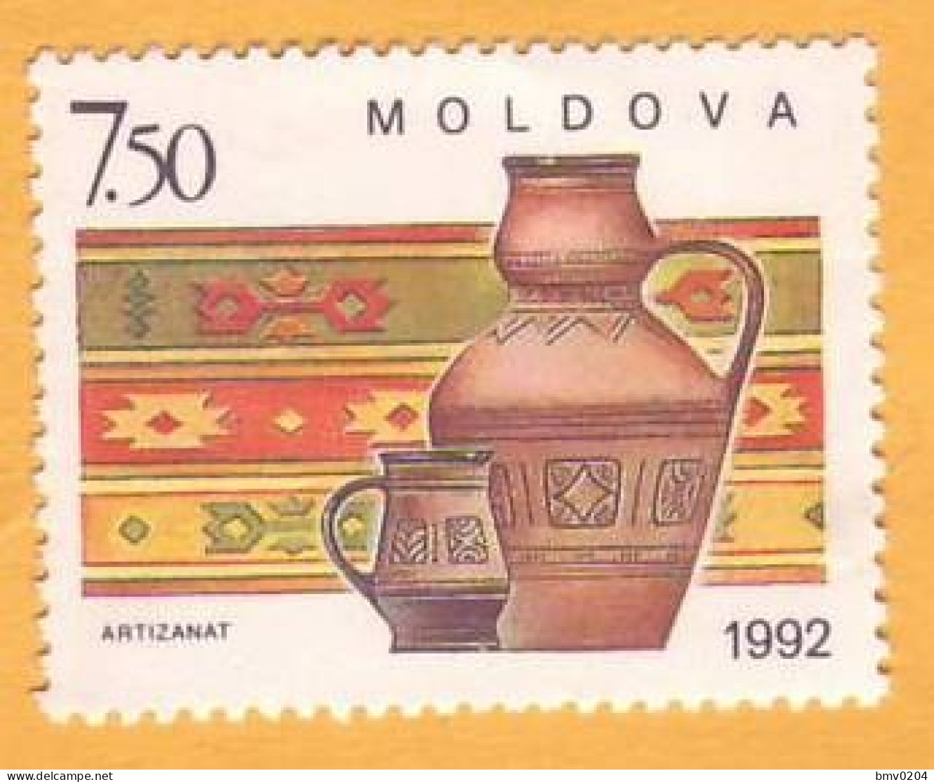 1992 Moldova Moldavie Moldau  Artizanat  1v Mint - Moldova