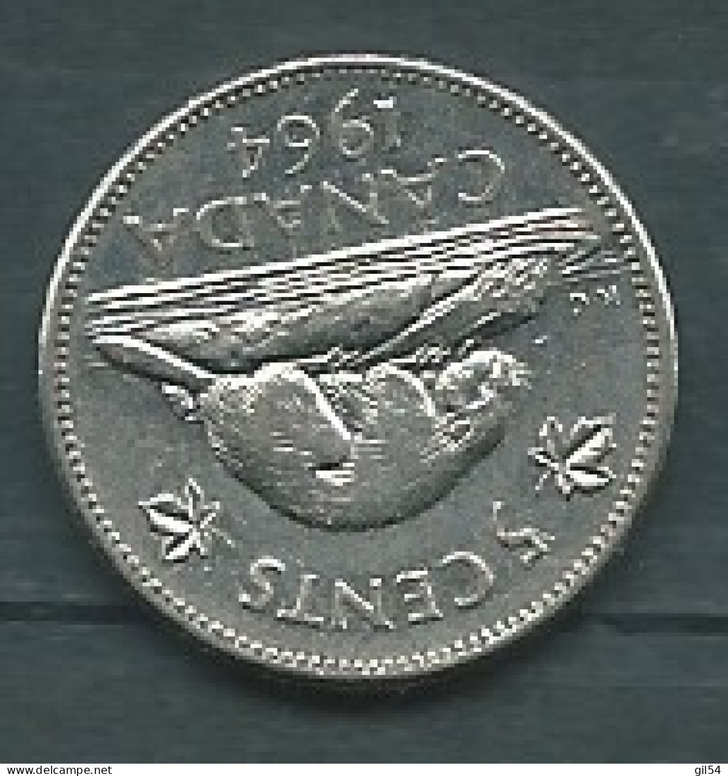 CANADA 1964: 5 Cents -  Pieb 25007 - Canada