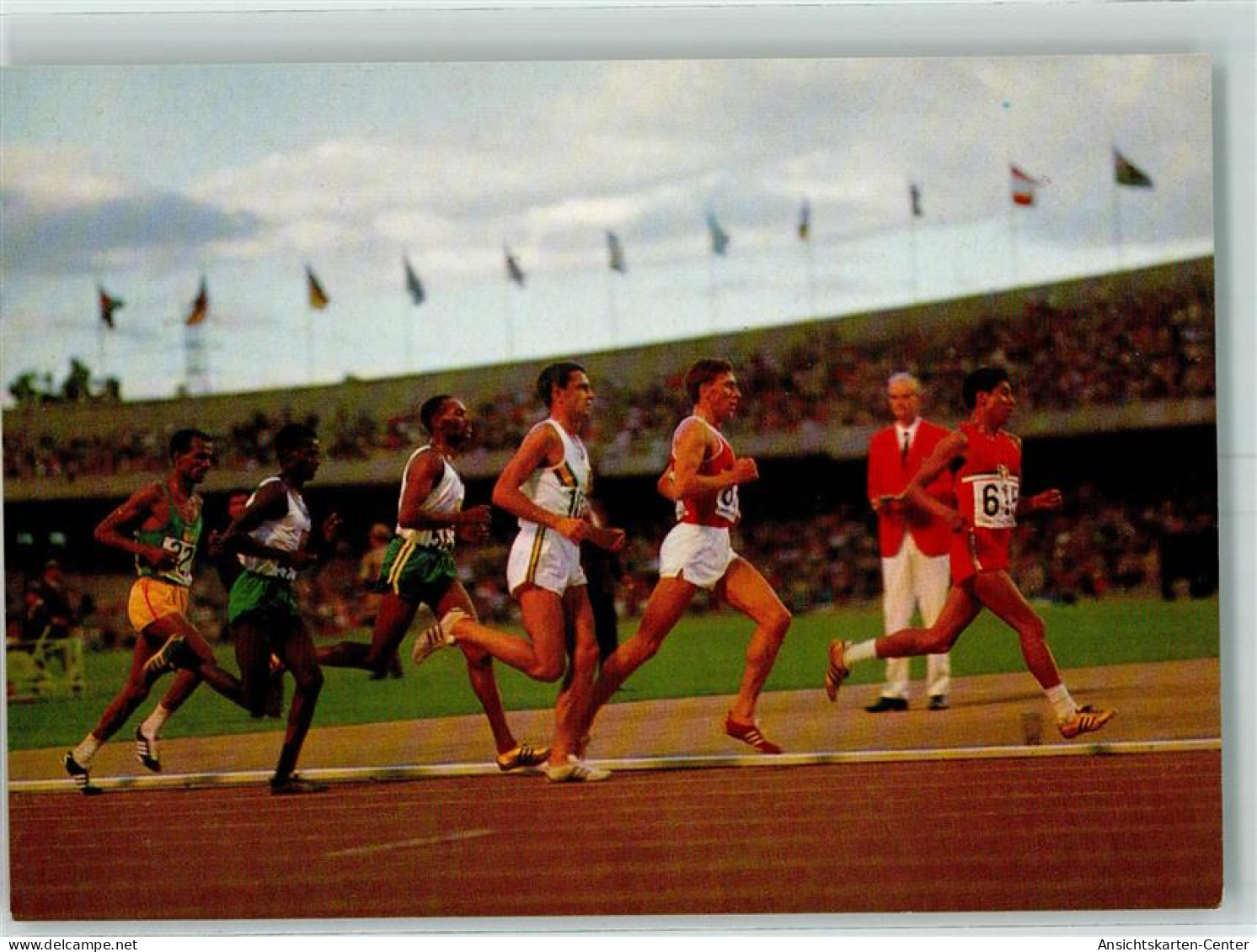 10571502 - 10 000 Lauf Mexiko 1968  Spendenkarte Jugendherberge Nr. 14 AK - Atletismo
