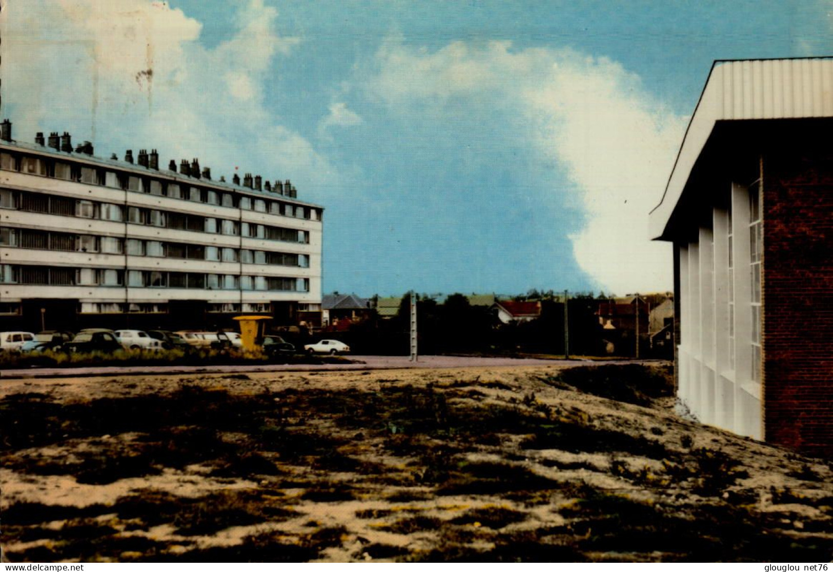 59-JEUMONT...UN COIN DE LA VILLE...CPSM GRAND FORMAT - Jeumont