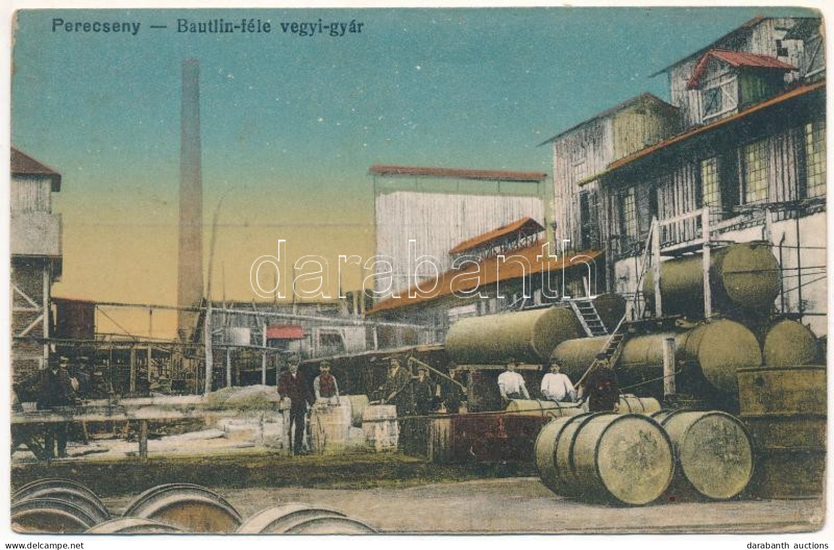 ** T3 Perecseny, Perechyn, Perecin; Bautlin-féle Vegyi Gyár / Chemical Factory (fl) - Ohne Zuordnung