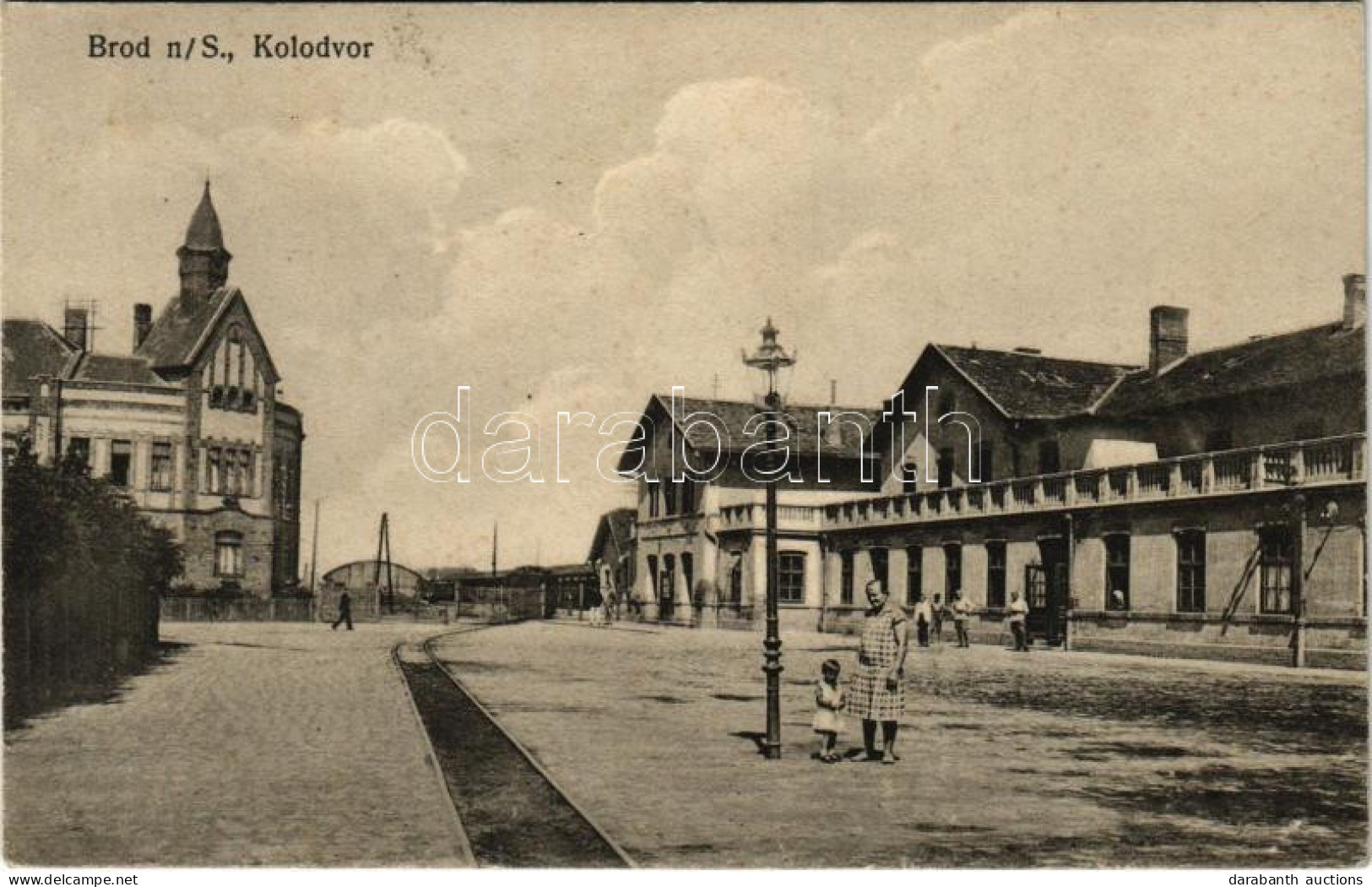 * T2 Bród, Nagyrév, Slavonski Brod, Brod Na Savi; Kolodvor / Vasútállomás / Railway Station - Ohne Zuordnung