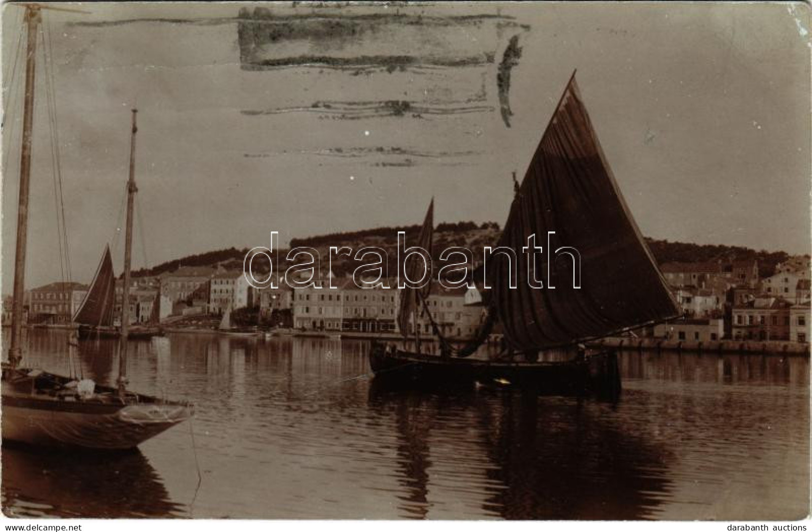 T2 Mali Losinj, Lussinpiccolo; Sailing Ships. Photo - Unclassified