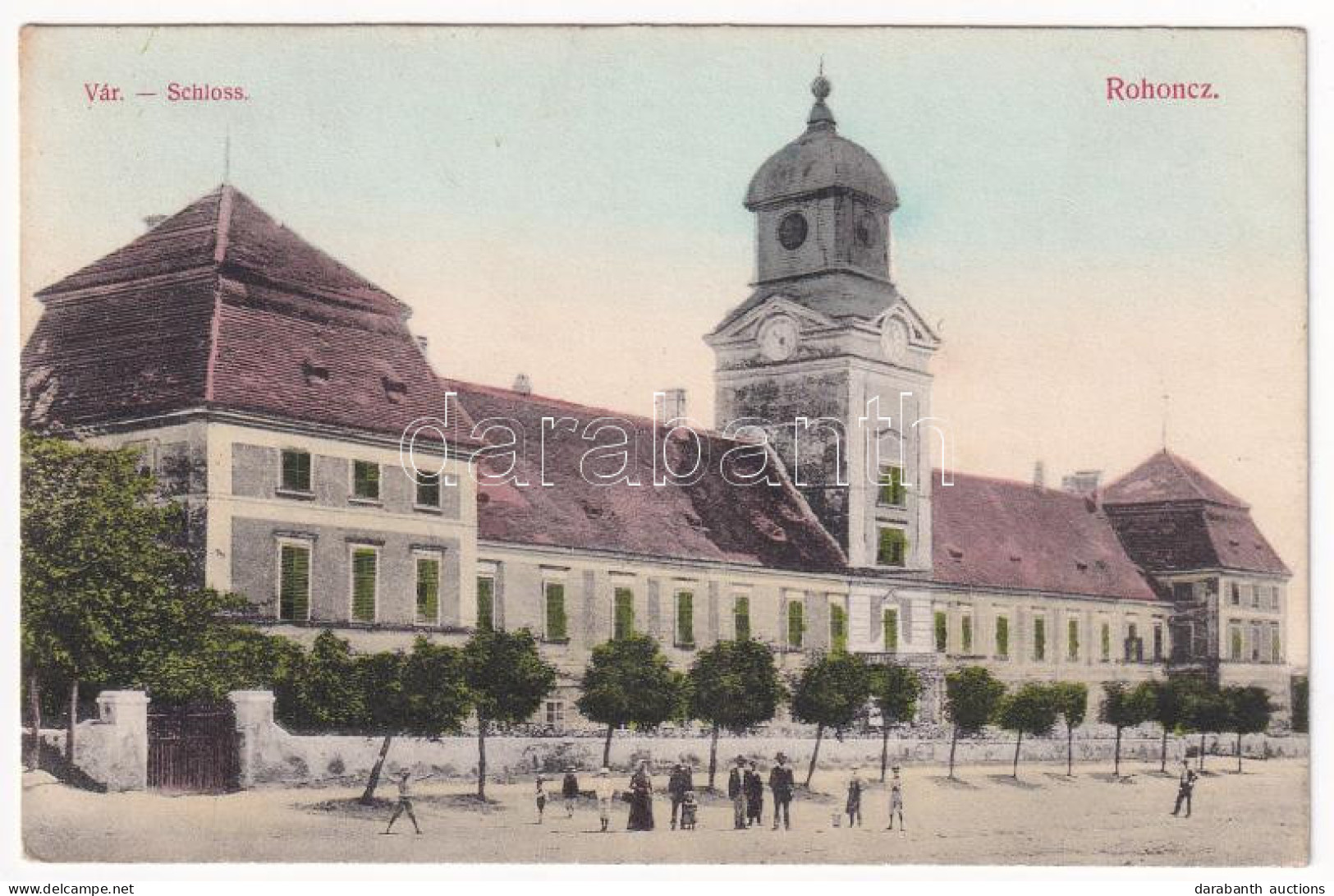 T2 1907 Rohonc, Rechnitz; Vár. Stelczer A. Kiadása / Schloss / Castle - Unclassified