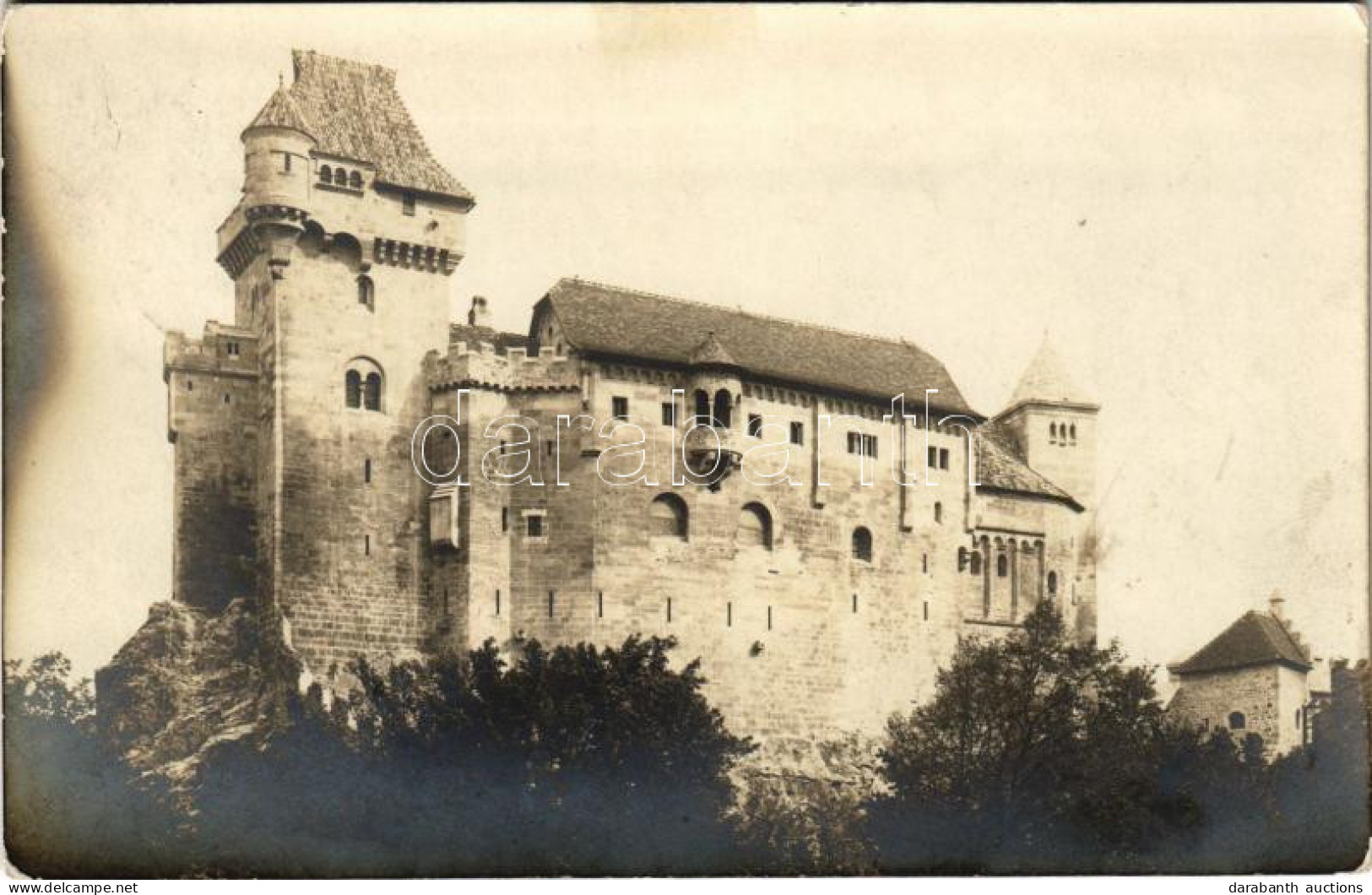 T2/T3 1907 Maria Enzersdorf, Schloss Liechtenstein / Castle, Photo (EK) - Zonder Classificatie