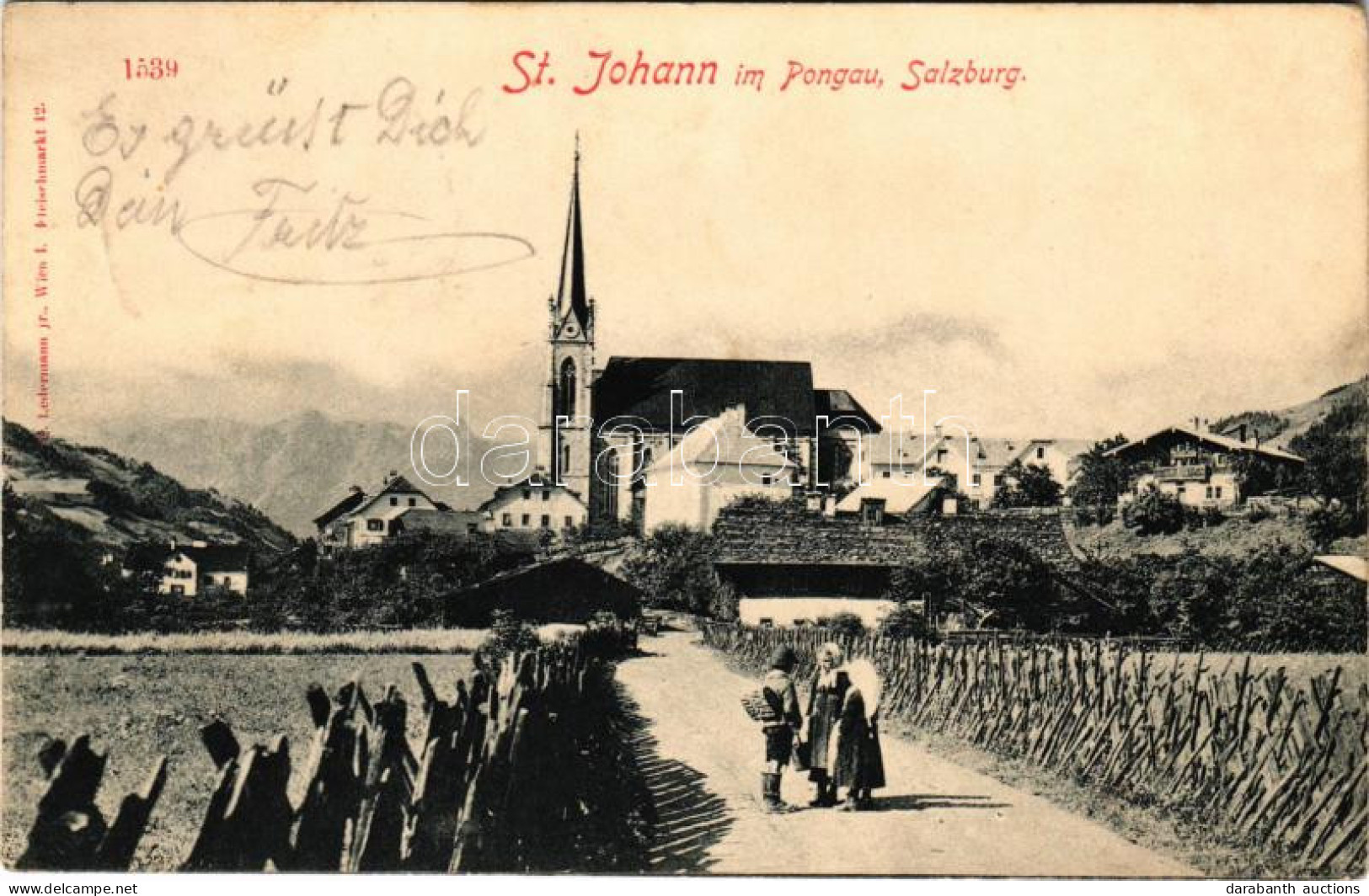 T2 Sankt Johann Im Pongau (Salzburg), Kirche / Church - Non Classés