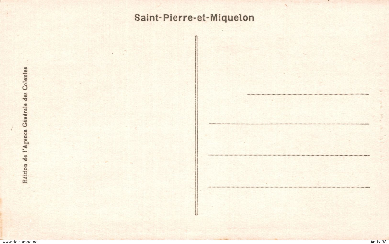 N65 - SAINT-PIERRE-ET-MIQUELON - L'étang Du Savoyard Et La Ligne Des Morues - Saint-Pierre-et-Miquelon