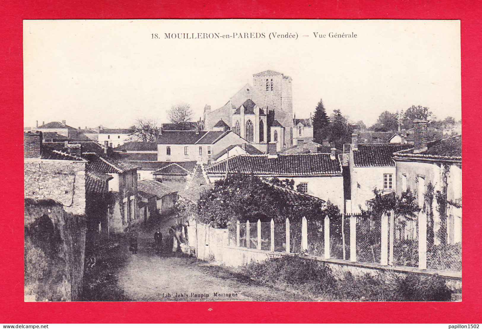 F-85-Mouilleron En Pareds-02Ph46  Vue Générale Sur La Ville, Cpa BE - Mouilleron En Pareds