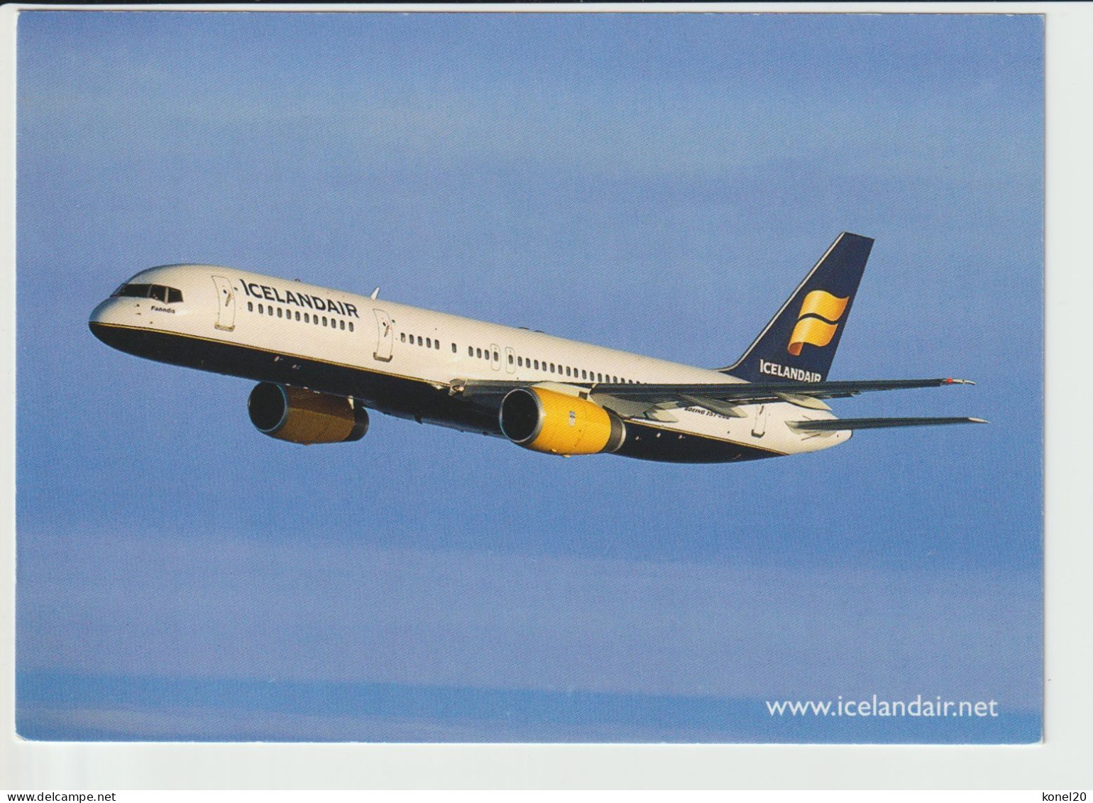 Pc Icelandair Airlines Boeing 757 -200 Aircraft - 1919-1938: Entre Guerres