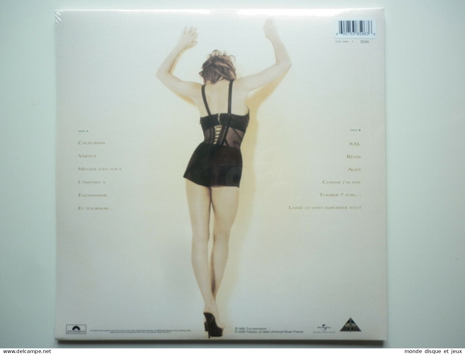Mylene Farmer Album 33Tours Anamorphosée Exclusivité Vinyle Couleur Rouge Splatter - Otros - Canción Francesa