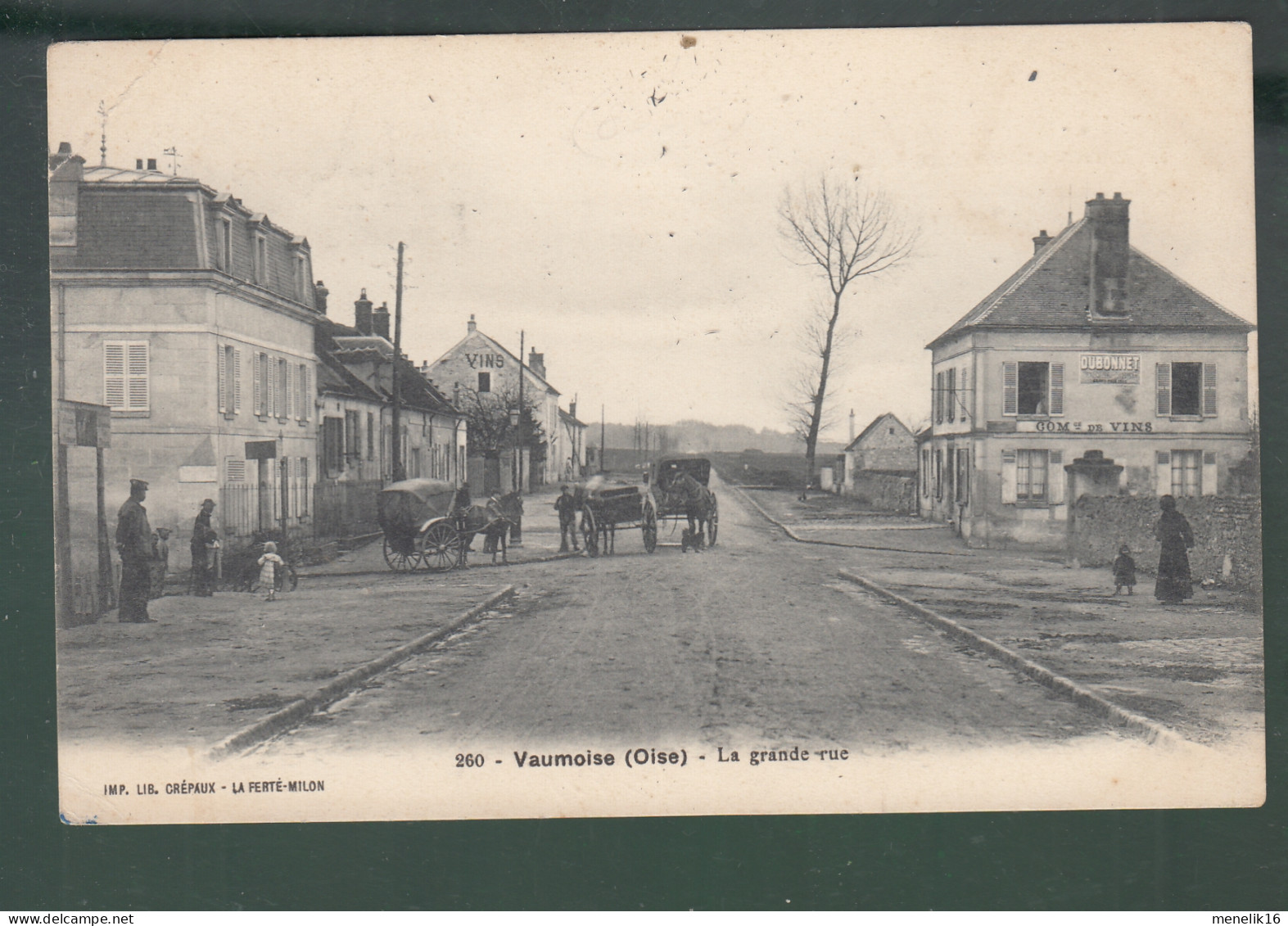 CP - 60 - Vaumoise - La Grande Rue - Vaumoise