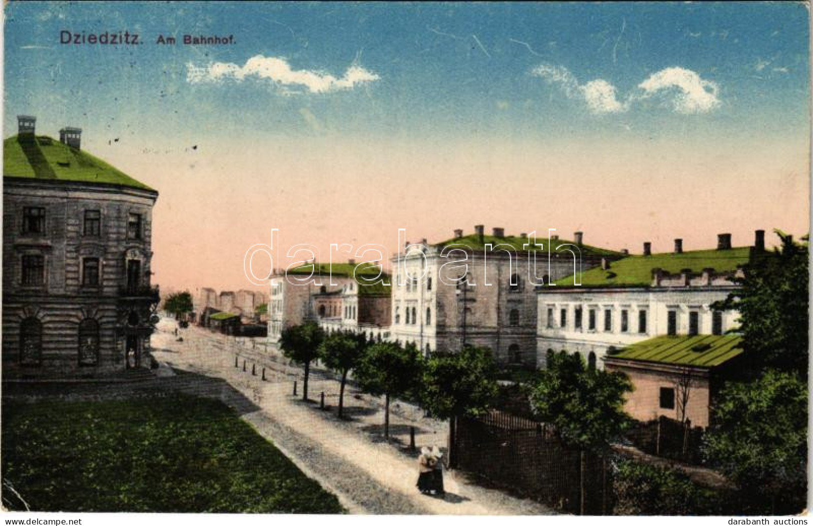 T2/T3 1920 Czechowice-Dziedzice, Czechowitz-Dziedzitz; Bahnhof / Railway Station (EK) - Ohne Zuordnung