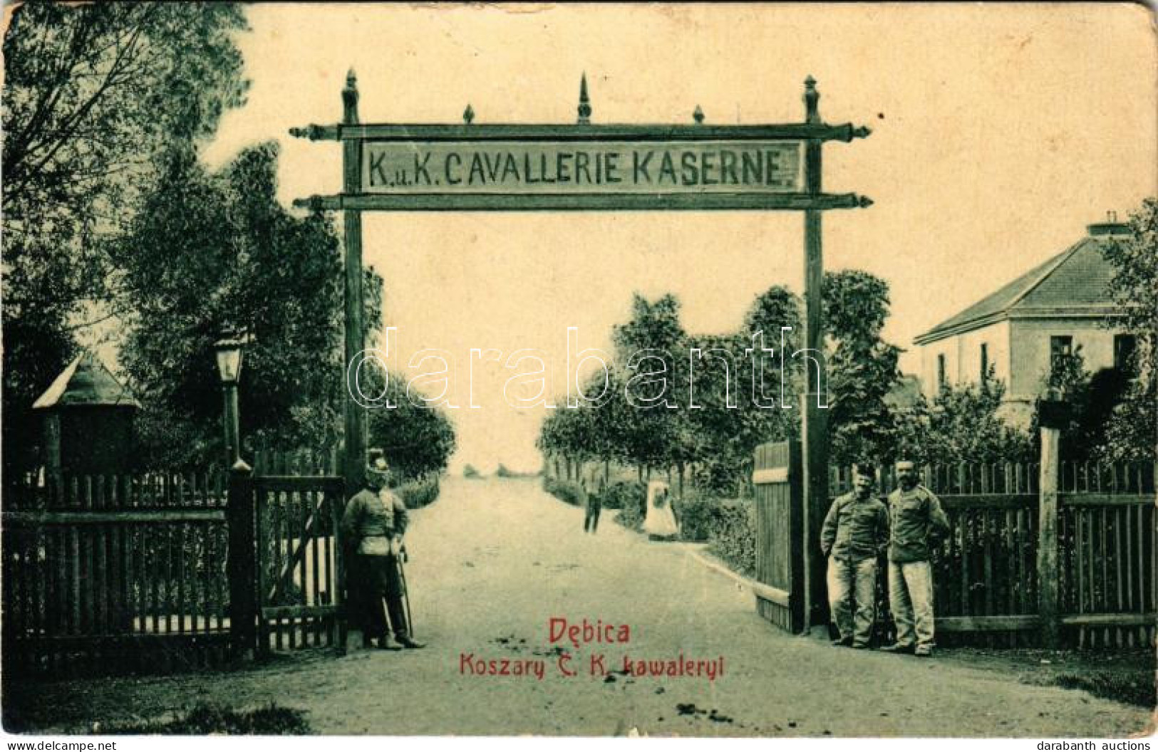 * T2/T3 Debica, Dembitz; Koszary C.K. Kawaleryi / K.u.k. Cavallerie Kaserne / Austro-HUngarian Military Cavalry Barracks - Unclassified