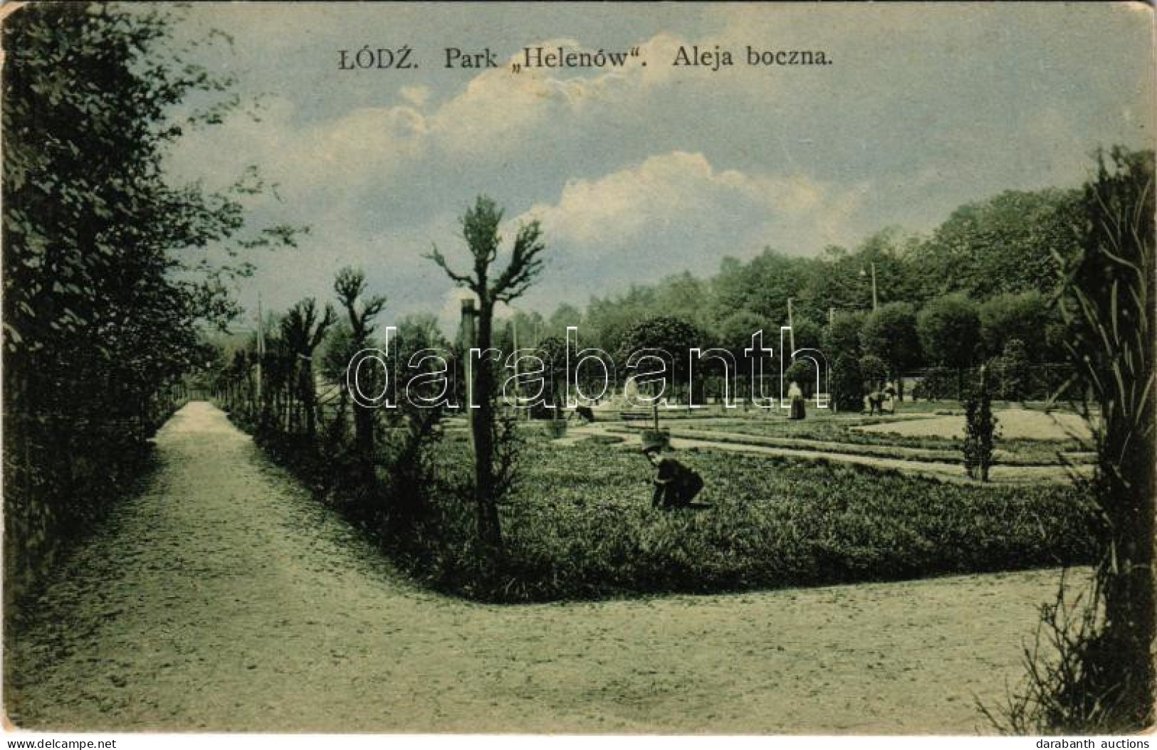 T2/T3 1915 Lódz, Park Helenów, Aleja Boczna (EK) - Non Classificati