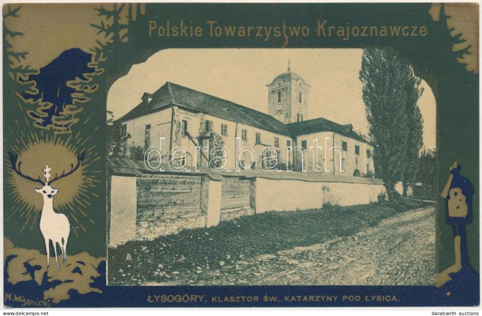 ** T1 Lysogóry, Polskie Towarzystwo Krajoznawcze, Klasztor Sw. Katarzyny Pod Lysica / Monastery Of St. Catherine At Lysi - Ohne Zuordnung
