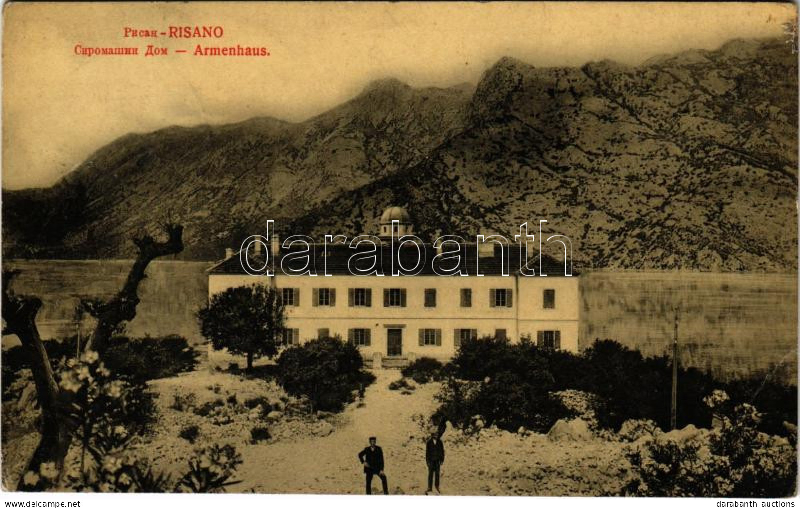 T3 1912 Risan, Risano; Armenhaus / Poorhouse (EB) - Ohne Zuordnung