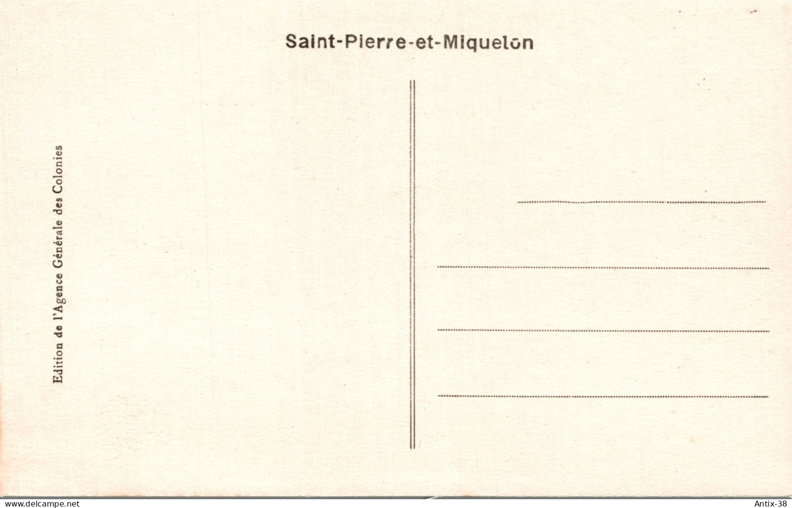 N65 - SAINT-PIERRE-ET-MIQUELON - SAINT-PIERRE - Le Jour De La Fête Dieu - Saint-Pierre E Miquelon