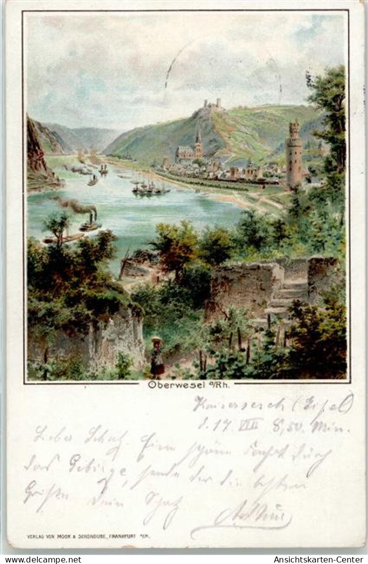 52194502 - Oberwesel , Rhein - Oberwesel